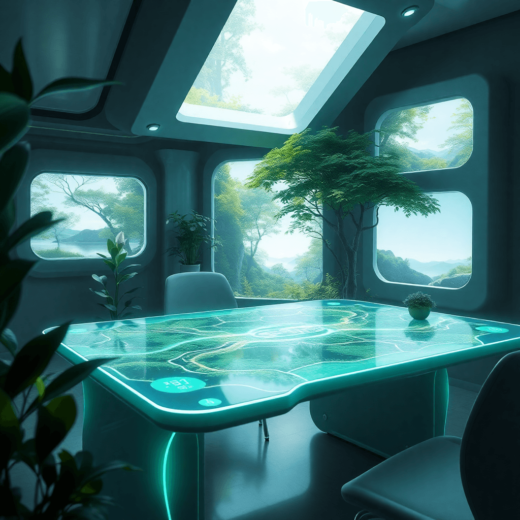 Zen Meets Tech: Desk Edition