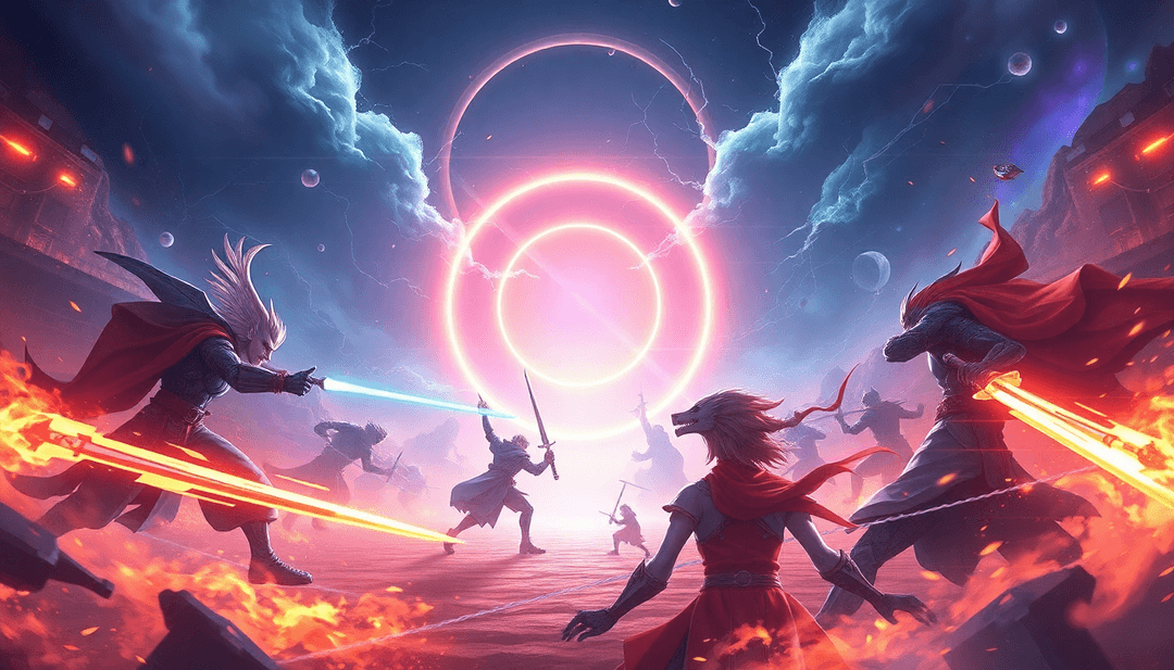 Eclipse of the Glowing Blade: The Fantasci Fight