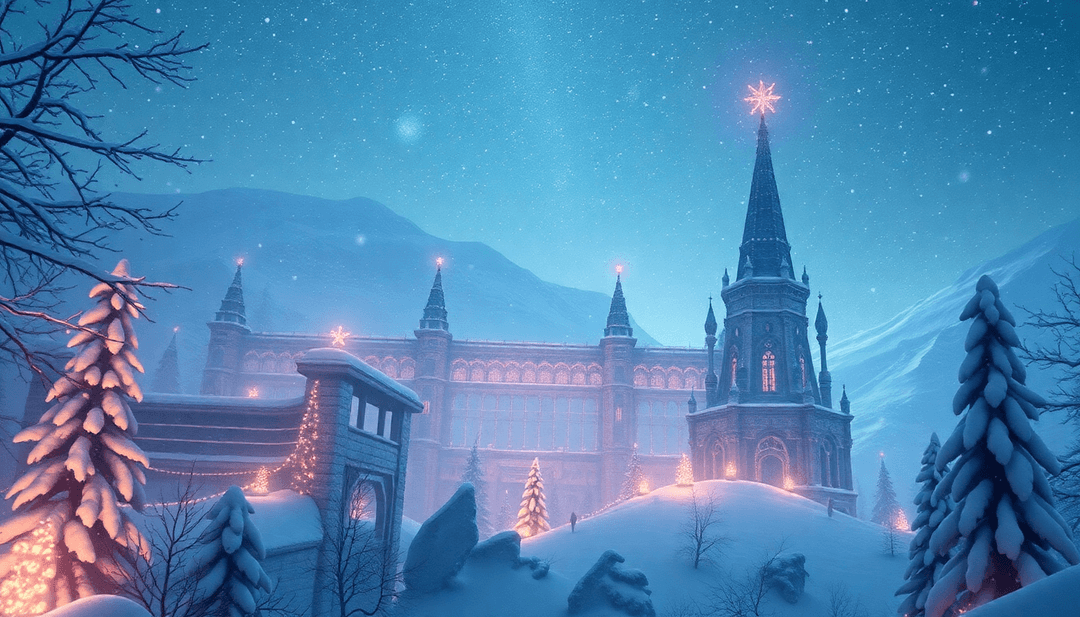 Festive Frontiers: Winter Wonders Beyond Earth